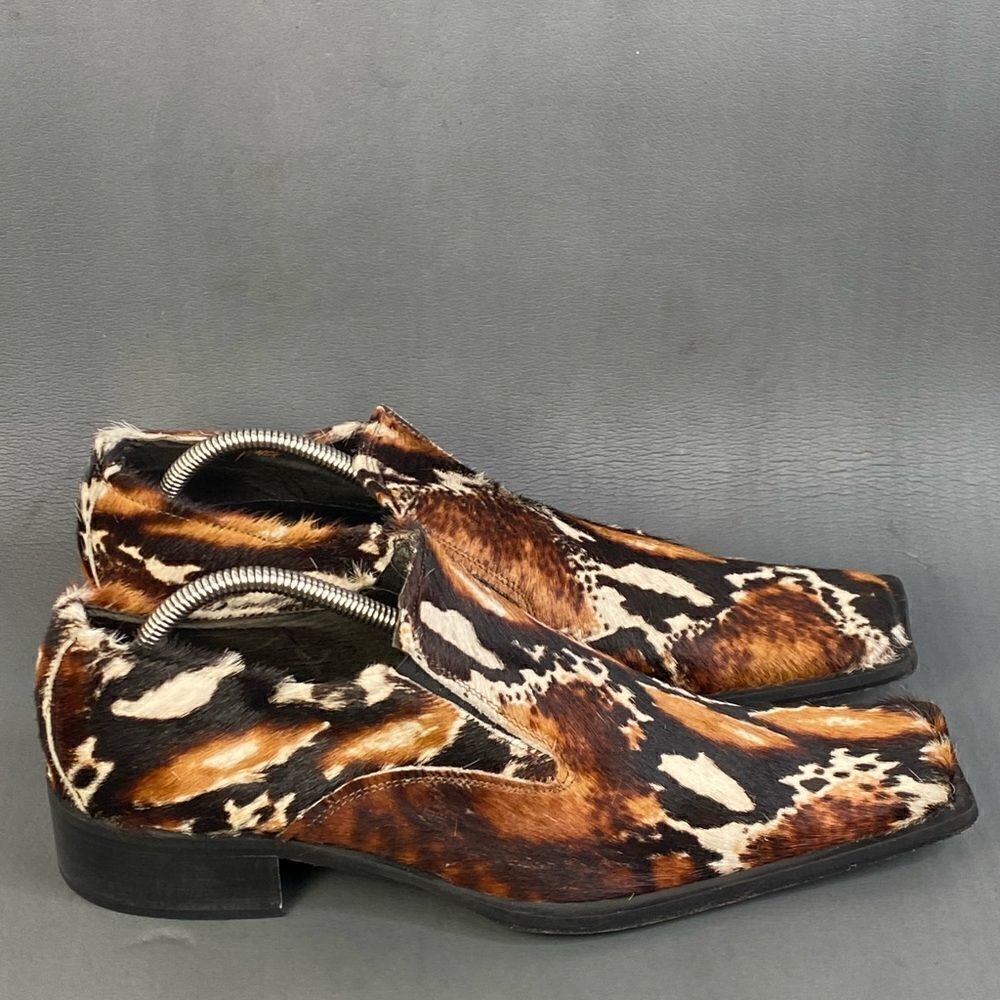 Vero Cuoio New Collection Italian made Origina Cowhide  slip on shoes mens 8(41)